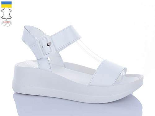 Босоножки Sali 1721 білий біл-п. в магазине Фонтан Обуви