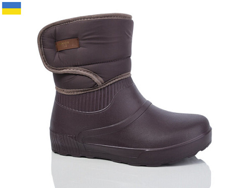 Сапоги Slipers 543 шоколад в магазине Фонтан Обуви