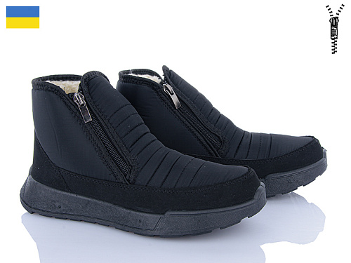 Ботинки Paolla Марго N1 чорний в магазине Фонтан Обуви