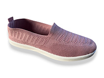 Слипоны Rai Shoes F06-022 т.рожевий в магазине Фонтан Обуви
