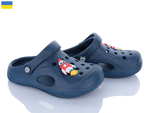 Кроксы Inblu F611 т.синій в магазине Фонтан Обуви