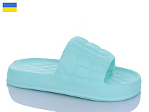 Шлепанцы Inblu ПЖ50 бірюзовий в магазине Фонтан Обуви