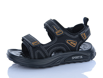 Босоножки Sportik ZY010 black в магазине Фонтан Обуви