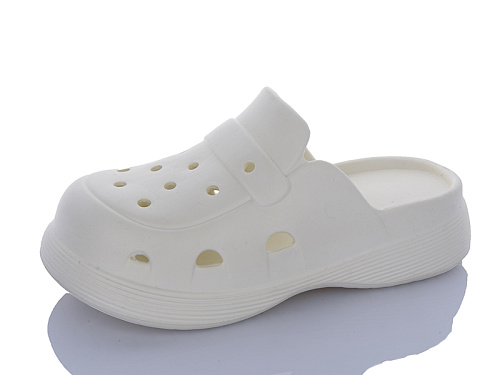Шлепанцы Qq Shoes 2218 white в магазине Фонтан Обуви