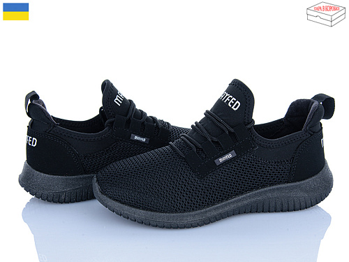 Кроссовки Paolla 5022 чорний в магазине Фонтан Обуви