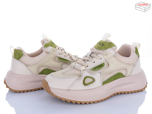 Кроссовки S.Sofi.S YH25002 green в магазине Фонтан Обуви