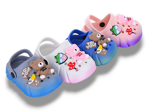 Кроксы Soylu 6668-1 mix в магазине Фонтан Обуви