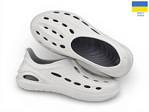 Кроксы Rai Shoes CM137 сірий в магазине Фонтан Обуви