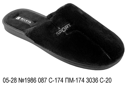 Тапочки Белста 05-28 №1986 087 С-174 ПМ-174 3036 С-20 в магазине Фонтан Обуви