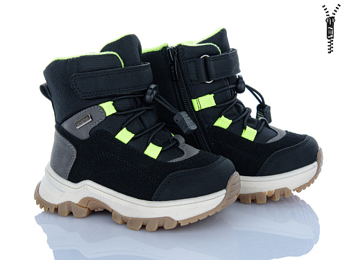 Ботинки Clibee AB3620 black-green в магазине Фонтан Обуви