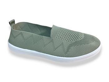 Слипоны Rai Shoes F08-021 хакі в магазине Фонтан Обуви