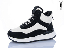 Ботинки Aba 8711 black-beige в магазине Фонтан Обуви