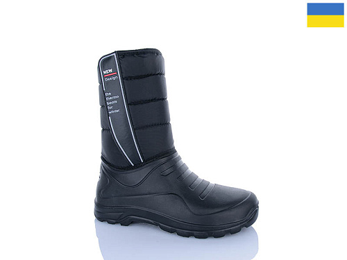 Сапоги Progress 337 чорний в магазине Фонтан Обуви