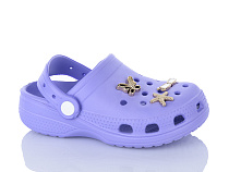 Кроксы Stt 22 т.бузковий (25-30) в магазине Фонтан Обуви