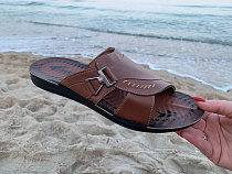 Шлепанцы Gurkem MKD6364 camel в магазине Фонтан Обуви