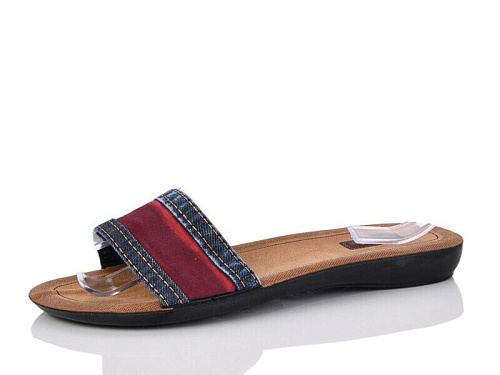 Шлепанцы Gurkem 0004-2 червоний в магазине Фонтан Обуви