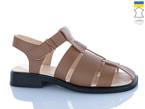 Босоножки Sali 267 карамель чор-п. в магазине Фонтан Обуви