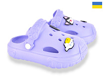 Кроксы Rai Shoes 3001 бузковий в магазине Фонтан Обуви