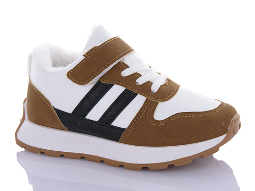 Кроссовки Yalike white-brown(32) в магазине Фонтан Обуви