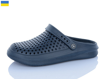 Кроксы M&L Alex13 B504 т.синій в магазине Фонтан Обуви