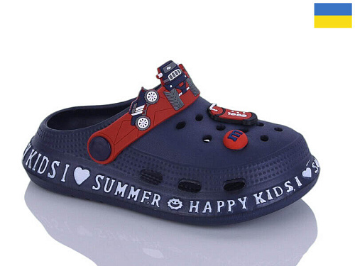 Кроксы Malibu 6005 т.синій в магазине Фонтан Обуви