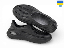 Кроксы Rai Shoes CM137 чорний в магазине Фонтан Обуви