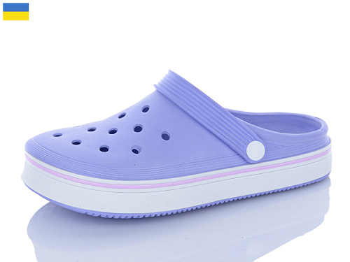Кроксы Inblu 4001 лаванда в магазине Фонтан Обуви