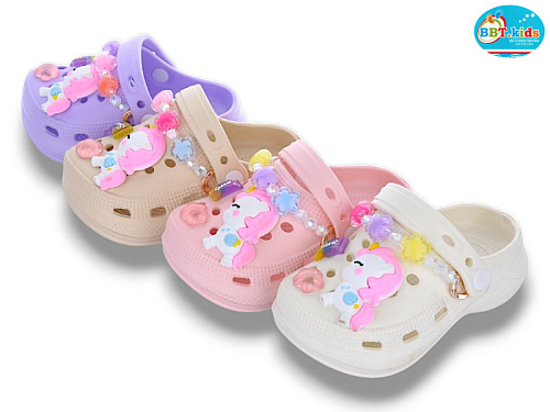 Кроксы Bbt A9129-2 mix в магазине Фонтан Обуви