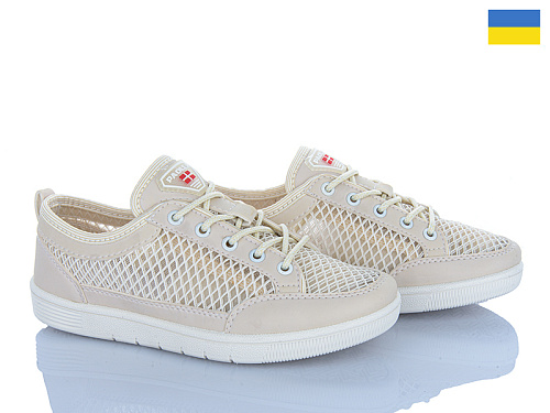 Кроссовки Lvovbaza Paolla С2 бежевий в магазине Фонтан Обуви