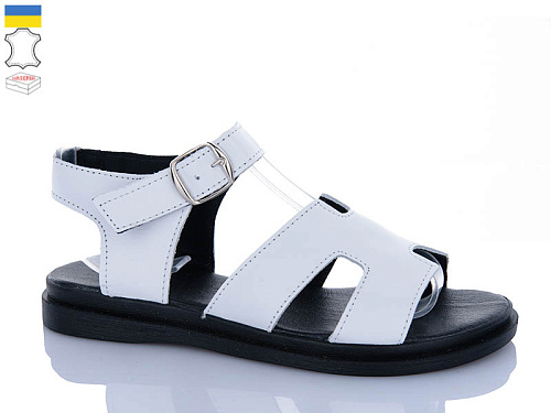 Босоножки Garti 6 білий шк. в магазине Фонтан Обуви