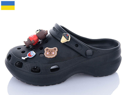 Кроксы Luckline 5139-361 Джибітси асорті в магазине Фонтан Обуви