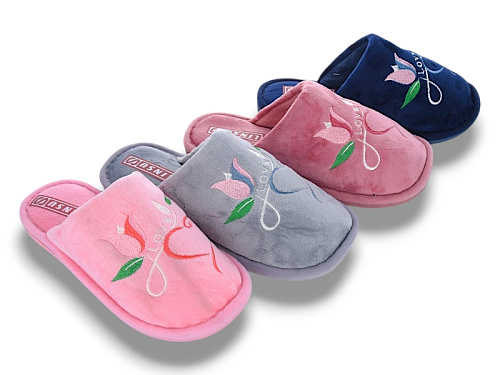 Тапочки Soylu H25 mix в магазине Фонтан Обуви