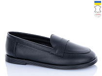 Туфли Garti 408 чорний шкіра в магазине Фонтан Обуви