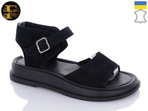 Босоножки Freya FR514 чорний з в магазине Фонтан Обуви