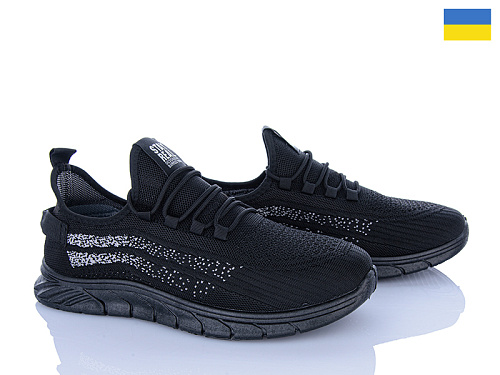 Кроссовки Vladimir Крок K241 чорний в магазине Фонтан Обуви