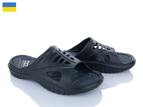 Шлепанцы Golden Lion 126 чорний в магазине Фонтан Обуви