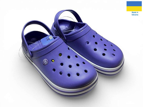 Кроксы Rai Shoes 418 вістерія в магазине Фонтан Обуви