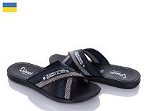 Шлепанцы Demur TRK 007 black-grey-blue new в магазине Фонтан Обуви