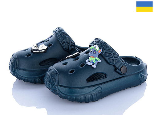 Кроксы Roks 1003 т.зелений в магазине Фонтан Обуви