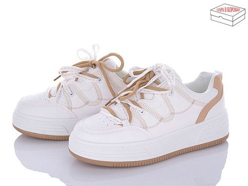 Кроссовки Erico L010 white-khaki в магазине Фонтан Обуви