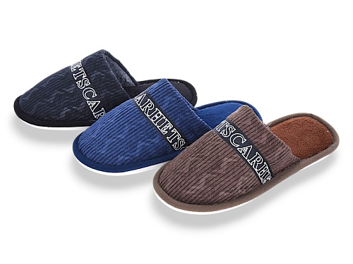 Тапочки Elmob L1856 mix батал в магазине Фонтан Обуви