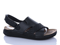Сандалии Oskar 01-508 чорний в магазине Фонтан Обуви
