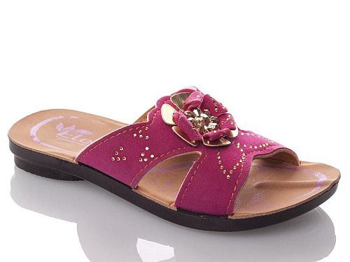 Шлепанцы Demur Elena 2 fuchsia (30-35) в магазине Фонтан Обуви