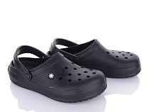 Кроксы Solariz 8750 black-black в магазине Фонтан Обуви