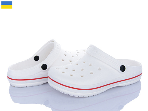 Кроксы Roks 324 білий в магазине Фонтан Обуви