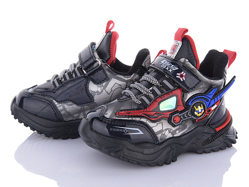 Кроссовки Big 2115-A211S black-red в магазине Фонтан Обуви