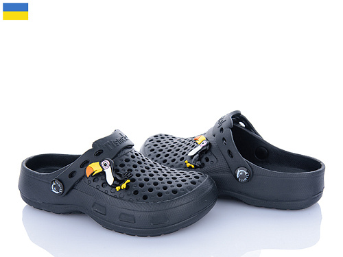 Кроксы Vladimir TC крокси чорний в магазине Фонтан Обуви