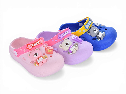 Кроксы Lion-Lu 42492-12 mix в магазине Фонтан Обуви