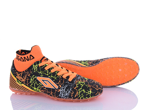 Спорт Vs Dugana 006 black-orange (36-39) в магазине Фонтан Обуви