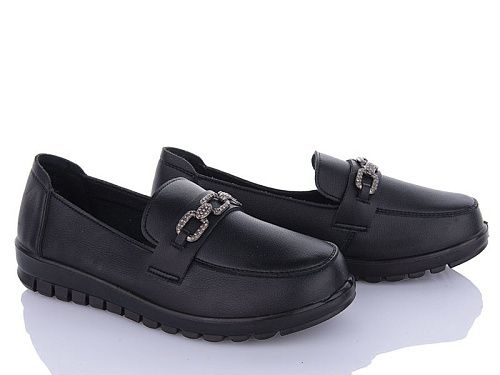 Туфли Baolikang 5096 black в магазине Фонтан Обуви